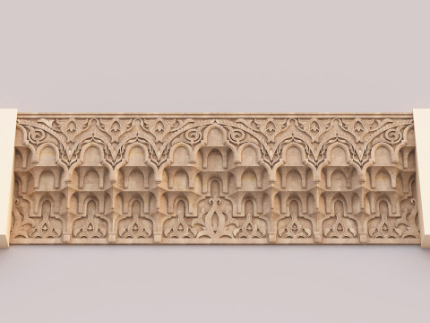 Muqarnas Architectural Set - Vol 2 - 2 models 3D Model