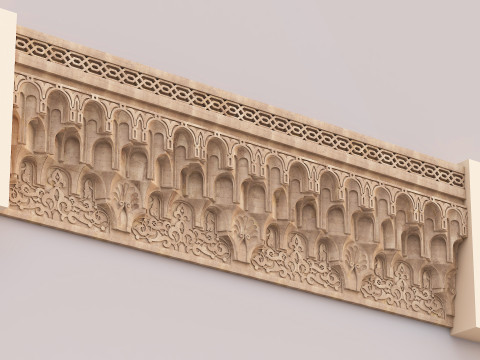 Muqarnas Architectural Set - Vol 2 - 2 models 3D Model