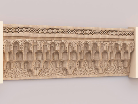 Muqarnas Architectural Set - Vol 2 - 2 models 3D Model