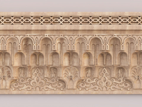 Muqarnas Architectural Set - Vol 2 - 2 models 3D Model