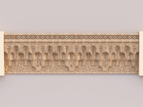 Muqarnas Architectural Set - Vol 2 - 2 models 3D Model