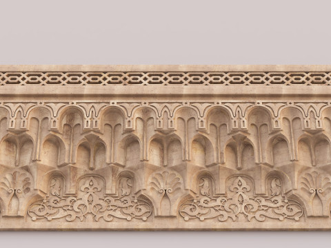Muqarnas Architectural Set - Vol 2 - 2 models 3D Model