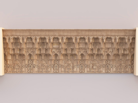 Muqarnas Architectural Set - Vol 3 - 2 models 3D Model