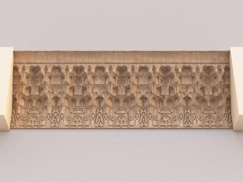 Muqarnas Architectural Set - Vol 3 - 2 models 3D Model