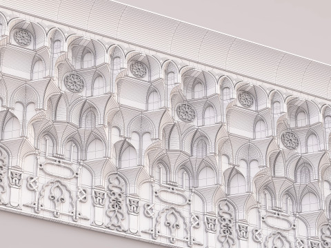 Muqarnas Architectural Set - Vol 3 - 2 models 3D Model