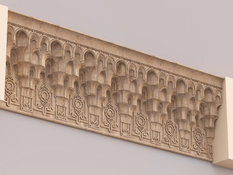 Muqarnas Architectural Set - Vol 3 - 2 models 3D Model