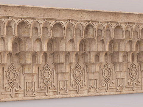 Muqarnas Architectural Set - Vol 3 - 2 models 3D Model