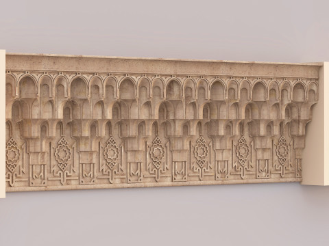 Muqarnas Architectural Set - Vol 3 - 2 models 3D Model