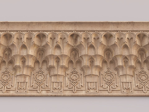 Muqarnas Architectural Set - Vol 3 - 2 models 3D Model