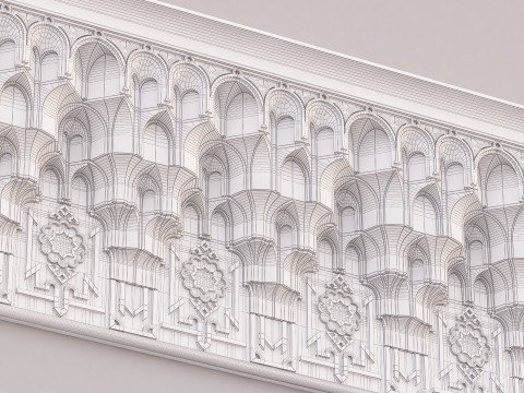 Muqarnas Architectural Set - Vol 3 - 2 models 3D Model