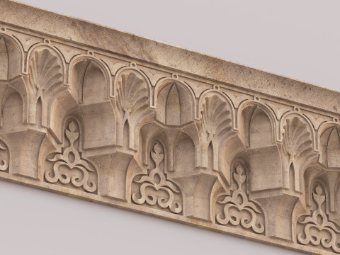Muqarnas Architectural Set - Vol 6 - 3 models 3D Model