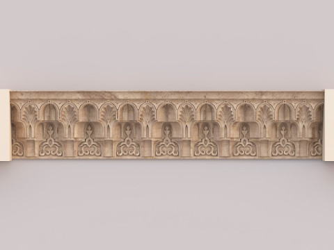 Muqarnas Architectural Set - Vol 6 - 3 models 3D Model