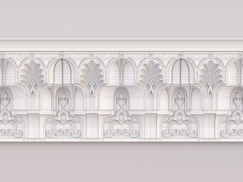 Muqarnas Architectural Set - Vol 6 - 3 models 3D Model
