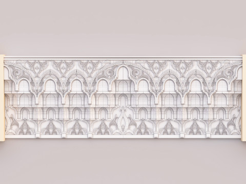 Muqarnas Architectural Set - Vol 6 - 3 models 3D Model