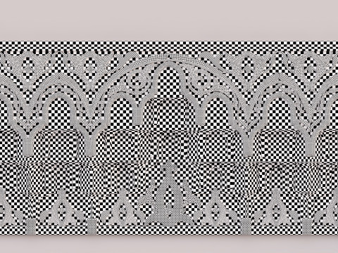 Muqarnas Architectural Set - Vol 6 - 3 models 3D Model