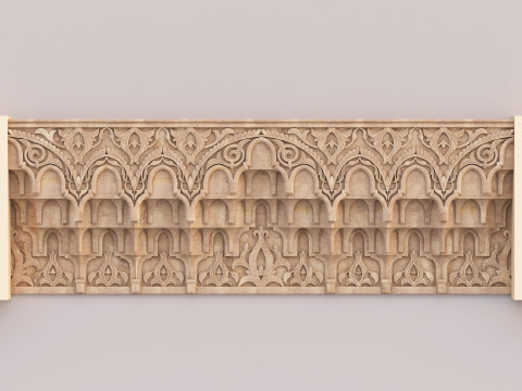 Muqarnas Architectural Set - Vol 6 - 3 models 3D Model
