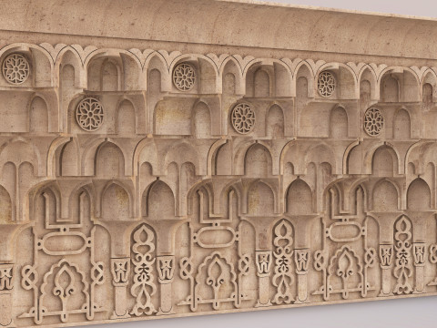 Muqarnas Architectural Set - Vol 7 - 3 Models 3D Model