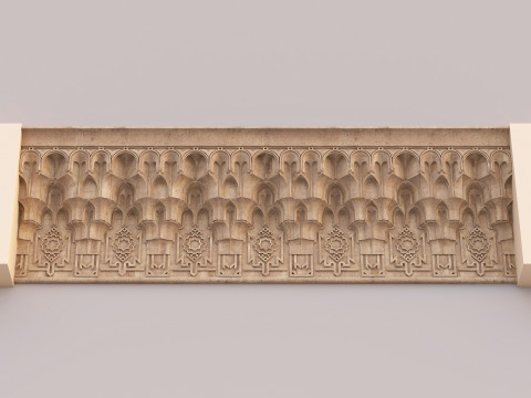 Muqarnas Architectural Set - Vol 7 - 3 Models 3D Model