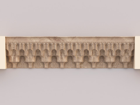 Muqarnas Architectural Set - Vol 9 - 4 Models 3D Model