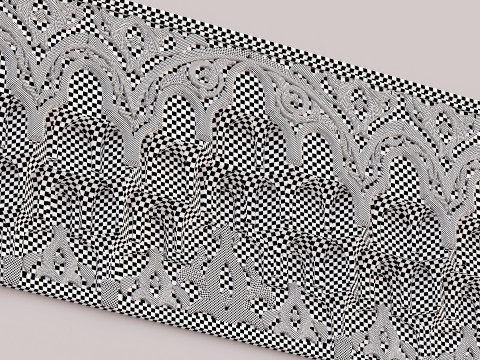 Muqarnas Architectural Set - Vol 9 - 4 Models 3D Model