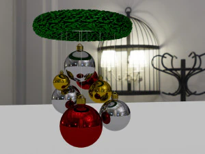 New Year decoration 3D Model
