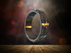 Elegant Ring 3D Model