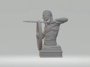 VIKING CHESS SET STL 3D Print Model