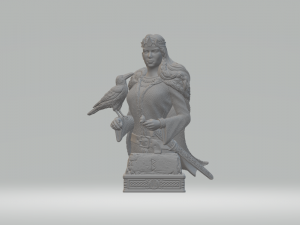 VIKING CHESS SET STL 3D Print Model