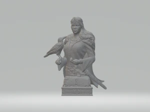 VIKING CHESS SET STL 3D Print Model