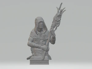 VIKING CHESS SET STL 3D Print Model