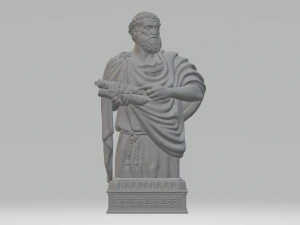 GREEK CHESS SET STL 3D Print Model