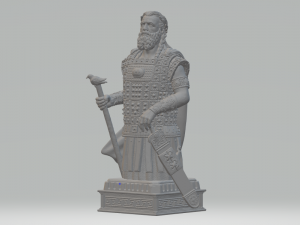 GREEK CHESS SET STL 3D Print Model