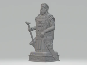GREEK CHESS SET STL 3D Print Model