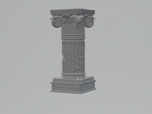 GREEK CHESS SET STL 3D Print Model