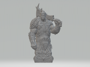 ORK CHESS SET STL 3D Print Model