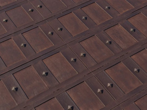 Wooden Garage Door Texture CG 텍스쳐