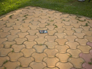 Worn Patterned Pavers Texture CG Текстури