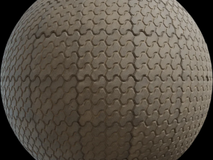 Patterned Concrete Pavers Texture CG Textures