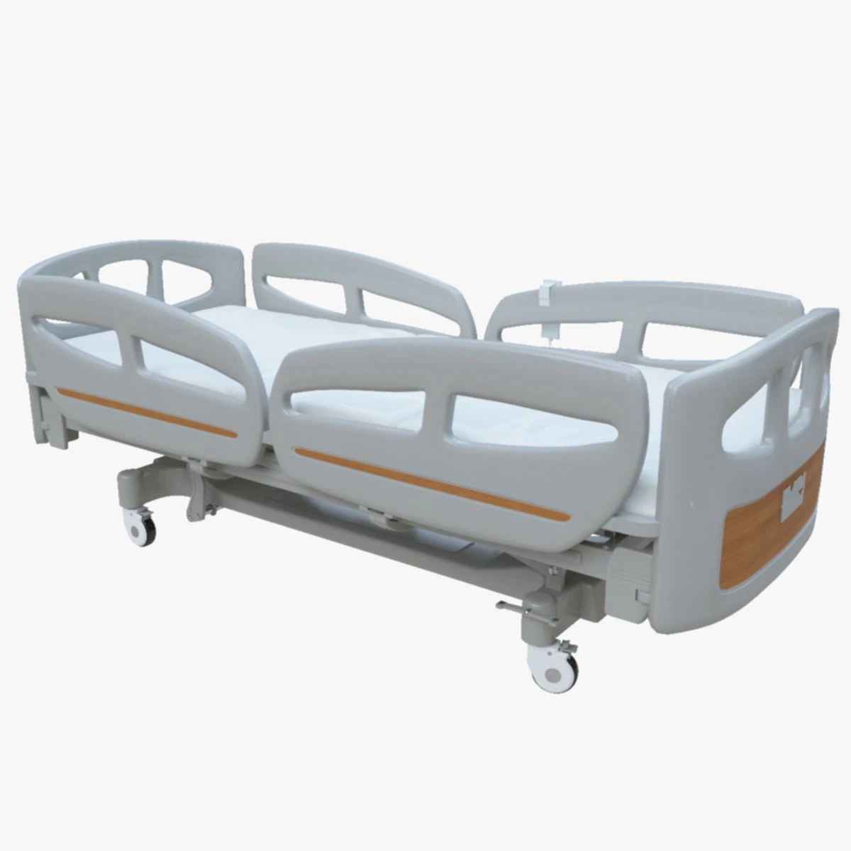 Hospital Bed - Medical Bed Medical Equipmen 3D Model .c4d .max .obj .3ds .fbx .stl .blend 