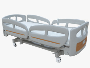 Hospital Bed - Medical Bed Medical Equipmen Modèle 3D