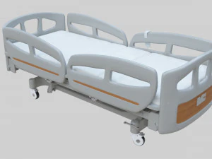 Hospital Bed - Medical Bed Medical Equipmen 3D Model