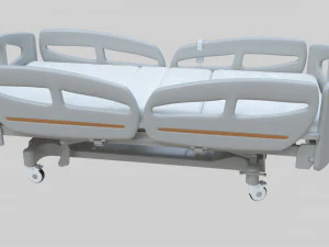 Hospital Bed - Medical Bed Medical Equipmen 3D Model