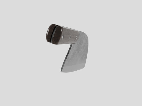 Serbian Chef Knife - Almazan Knife 3D Model