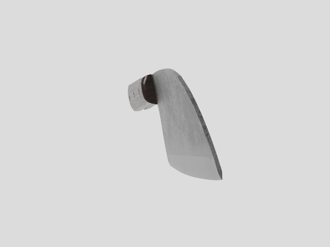 Serbian Chef Knife - Almazan Knife 3D Model