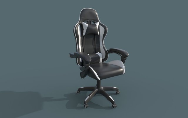 GAMING CHAIR 3D 모델 .c4d .max .obj .3ds .fbx .stl .blend