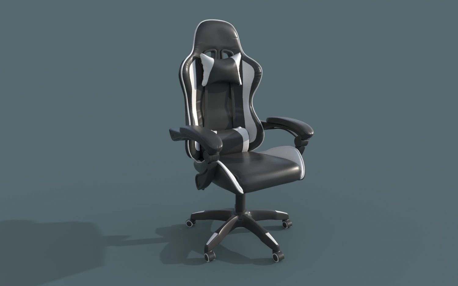 GAMING CHAIR 3D Model .c4d .max .obj .3ds .fbx .stl .blend 