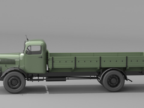 1943 Mercedes Benz L 4500 S 3D 模型