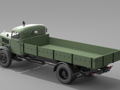 1943 Mercedes Benz L 4500 S 3D 模型