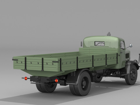 1943 Mercedes Benz L 4500 S 3D 模型