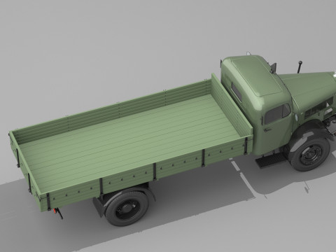 1943 Mercedes Benz L 4500 S 3D 模型